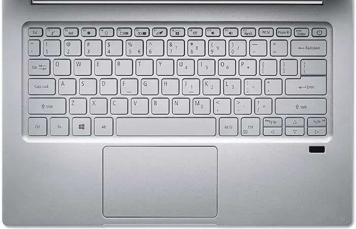 2020年Acer Swift 3 Thin＆Light 14英寸筆記本電腦背光鍵盤和触控板