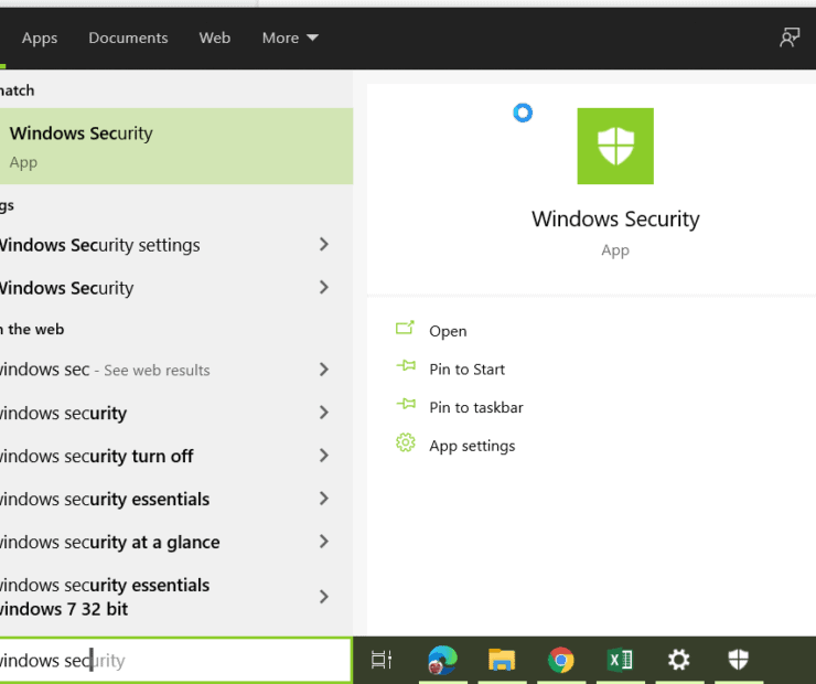 使用Windows Security：在Windows 10中查找家長監護選項