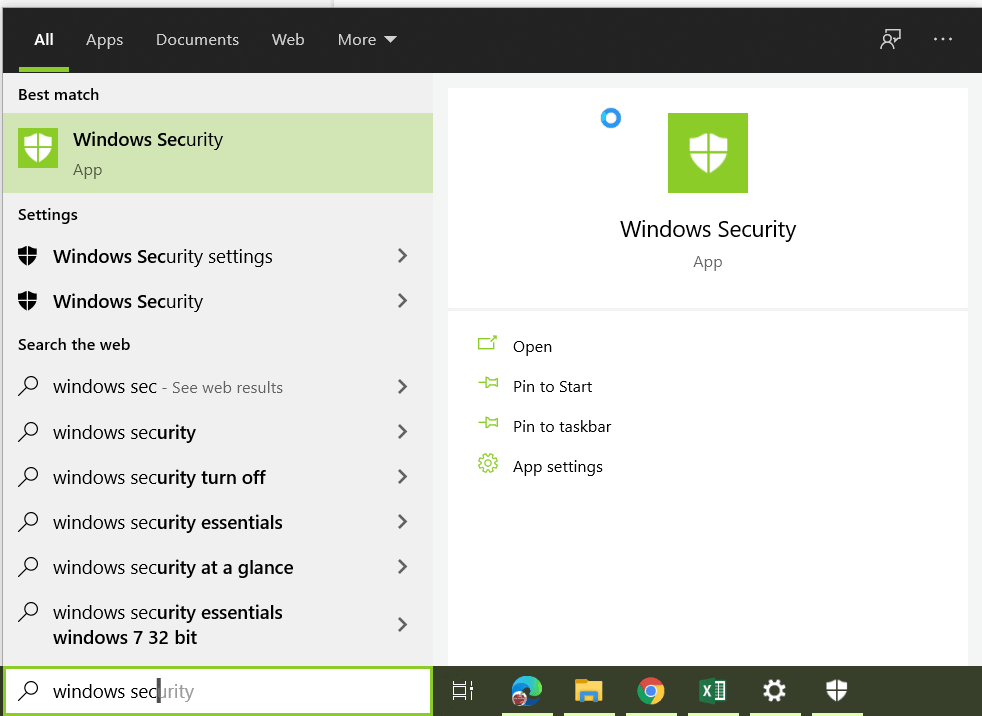 使用Windows Security：在Windows 10中查找家長監護選項