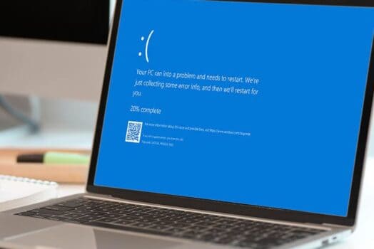 Los blouskermfoute op Windows 10 (opgedateer)