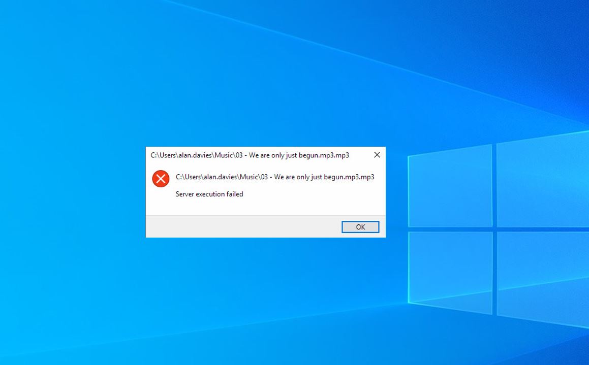 解決：Windows 10上的Windows Media Player服務器執行失敗錯誤