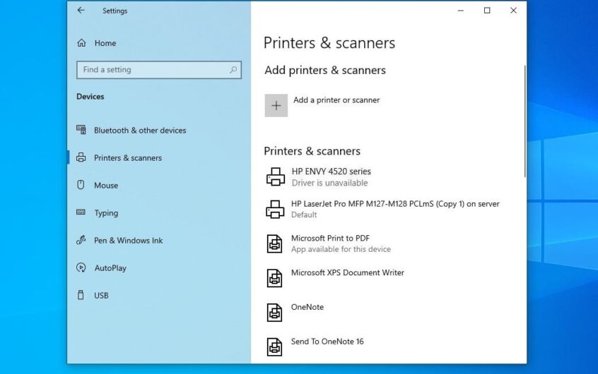 解決：無法打印文檔，Windows 10中打印機驅動程序不可用