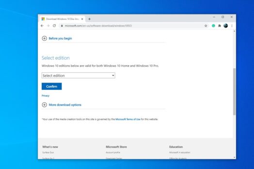 Windows 10版本20H2又名2020年10月更新ISO（直接下載鏈接）