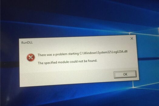 解決：缺少logiLDA.dll Windows 10“啟動logilda.dll出現問題”