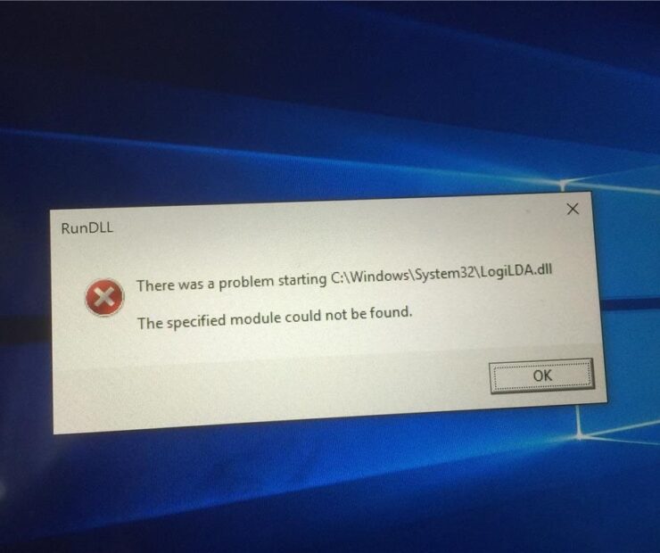 解決：缺少logiLDA.dll Windows 10“啟動logilda.dll出現問題”