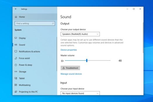 在安裝Windows更新（版本20H2）之後修復Windows 10聲音問題