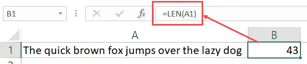 Excel 面試題 Len 函數
