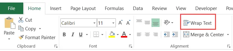Excel 面試問題 - 換行