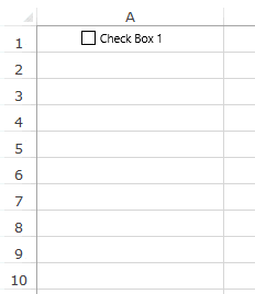 在 Excel 中插入多個複選框 - 拖動和復制