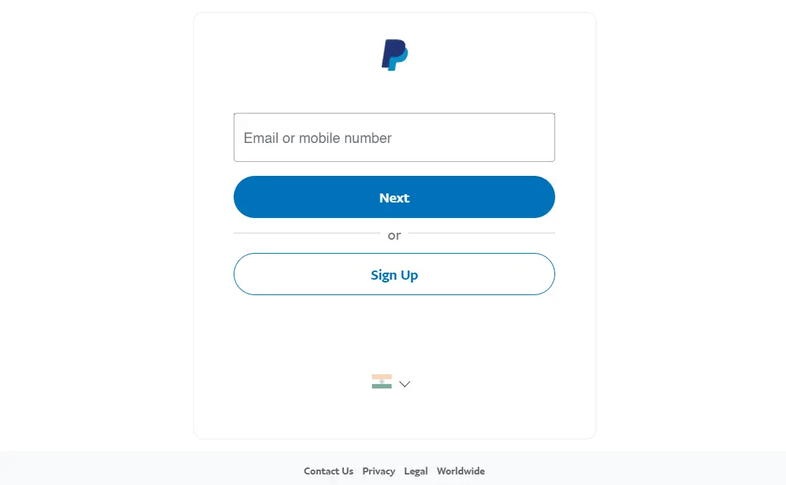 轉到您的 PayPal 帳戶並登錄。如何刪除 PayPal
