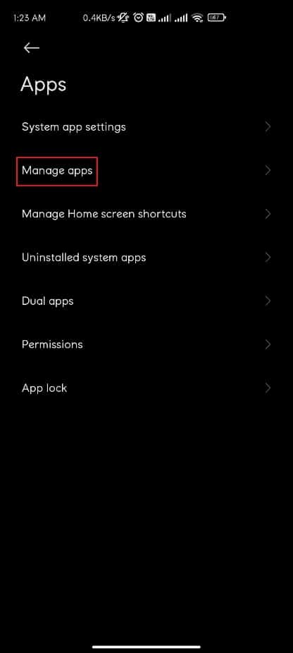 Android 中的應用程序設置。 Spotify 打不開