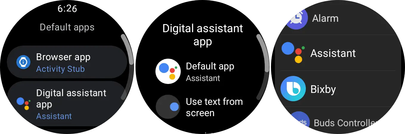 如何在 Galaxy Watch 4 上安裝 Google Assistant - 設置默認值 - 2