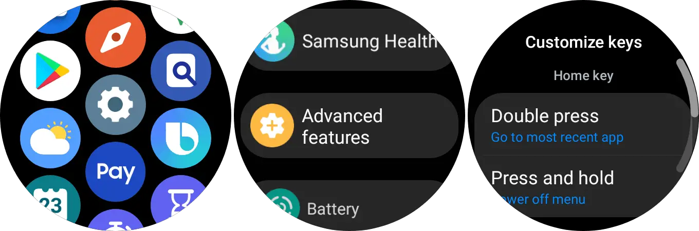 如何在 Galaxy Watch 4 上安裝 Google Assistant - 自定義按鍵 - 1
