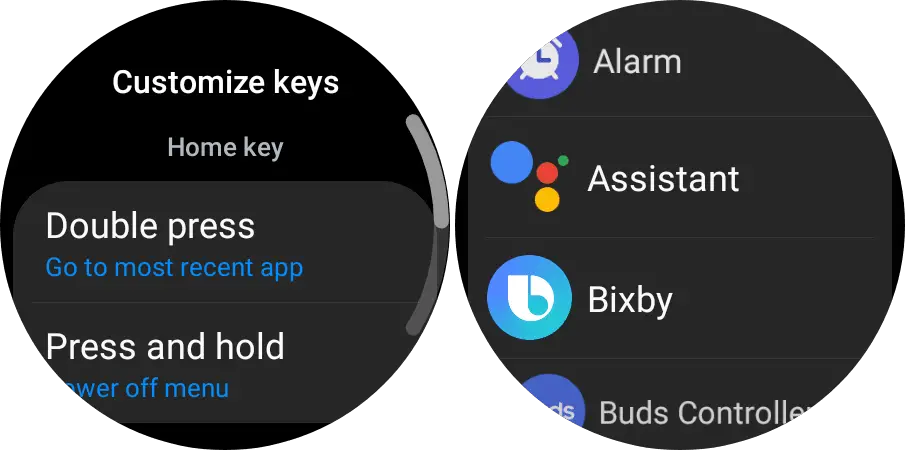 如何在 Galaxy Watch 4 上安裝 Google Assistant - 自定義按鍵 - 2