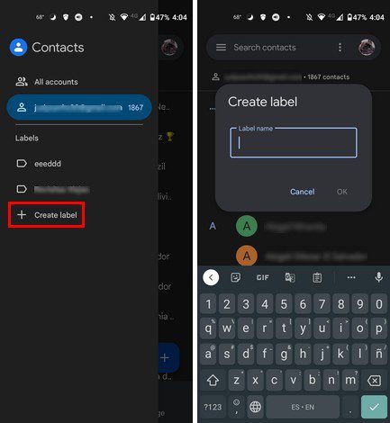 創建標籤 Android