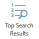 搜索時不顯示“Top Results”