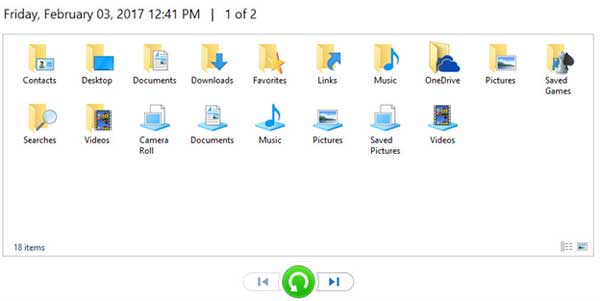 Windows 10 檔案歷程